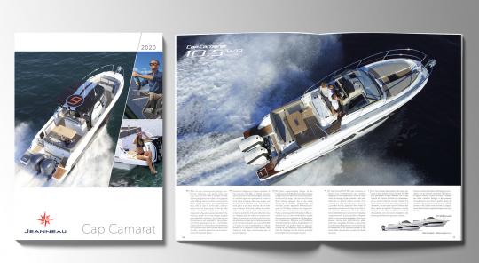 Jeanneau ’Cap Camarat’ - Katalog Tasarım